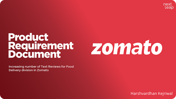 Zomato Review System